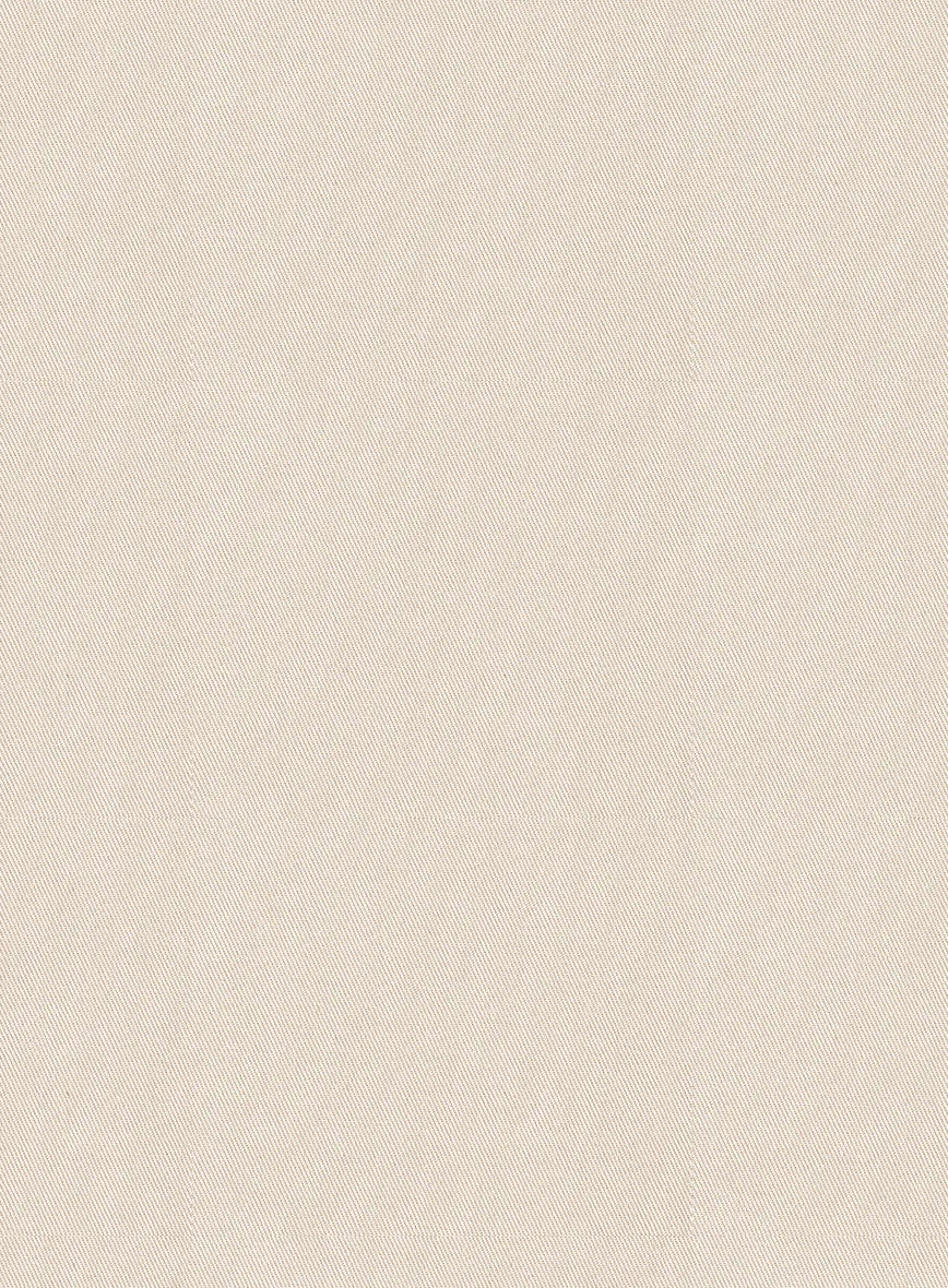 Beige Stretch Chino Jacket