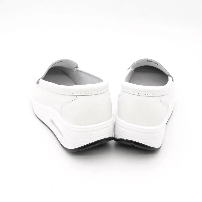 Genuine Leather Nurse Swing Work All Single Star Wedges Women's Shoes