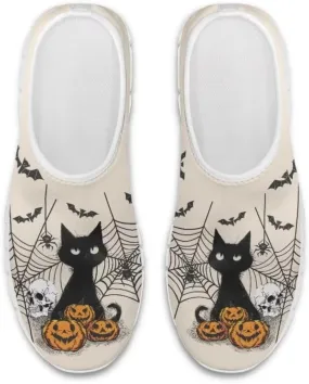 Jeiento Womens Halloween Shoes Slip-On Loafers Comfy Play Fashion Sneaker Travel Walking Flat Shoes Slip-On Party Shoes for Teenager Girls