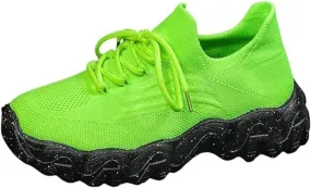 Kubbon Slip on Shoes Women Lightweight Breathable Non Slip Running Shoes Casual Orthopedic Walking Sneakers with Arch Support Plus Size Fashion Sneakers