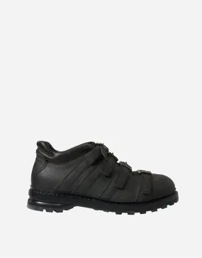 Leather Boots With Buckles