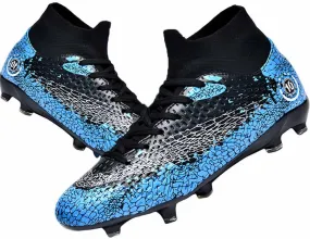 Men's Football Boots Spikes High Top Unisex Outdoor/Indoor Training Sneakers - Lawn Outdoor Youth Football Boots