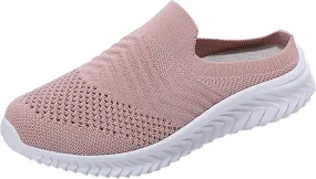 Men's Mesh Sneakers Womens Slip On Sneakers with Arch Support Shoes for Women Round Toe Slip On Casual Women Loafers Womens White Sneakers Wide Width