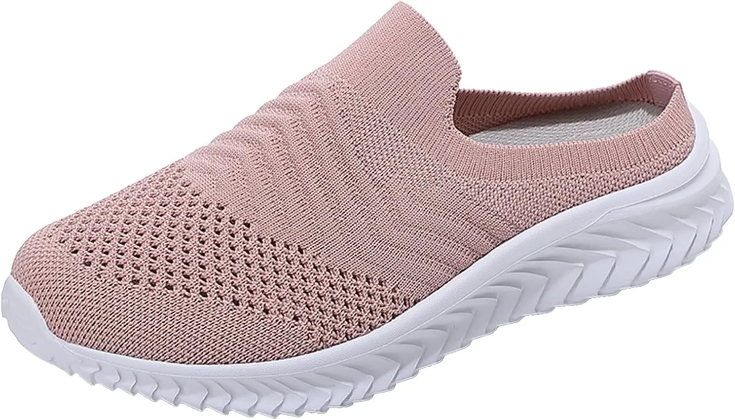 Men's Mesh Sneakers Womens Slip On Sneakers with Arch Support Shoes for Women Round Toe Slip On Casual Women Loafers Womens White Sneakers Wide Width
