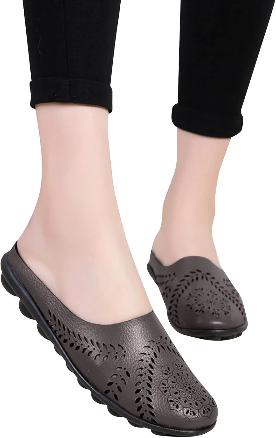 Mens Shoes Slip On Womens Slip On Sneakers Wide Width Loafers for Women Wide Comfy Soft Cover Heel Christmas Tennis Shoes for Women Wide Toe Box Trendy Casual