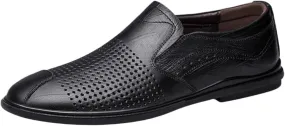 Men's Slip-On Leather Derby Oxford Shoes Faux Patent Leather Oxford Dress Shoes Fashion Dress Sneakers Business Casual Derby Shoe