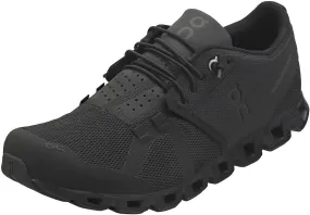 On Running Mens Cloud Black Mesh Trainers 40.5 EU