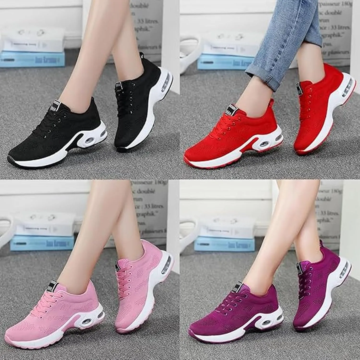 Orthopedic Shoes Women Walking Trainers Shoe Plantar Fasciitis Handsfree Slip On Lightweight Comfortable Increased Cushioning and Relief Outdoor Sneakers Men