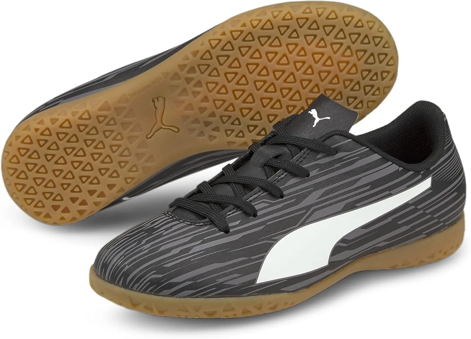 PUMA Unisex-Child Rapido Iii Indoor Training Sneaker
