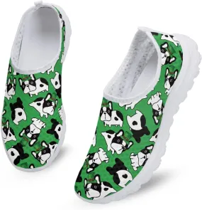 Sloth Women Trainers Flats Shoes, Athletic Footwear Sneakers Driving Loafers, Running Trainers Beach Walking Shoes