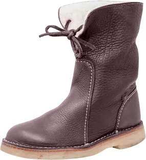 Waterproof Snow Boots for Women, Wide Width Ankle Boots Warm Insulated Faux Fur Lined Waterproof Lace Up Snow Boots Winter Fuzzy Snow Boots Short Ankle Boot with Fur Lined