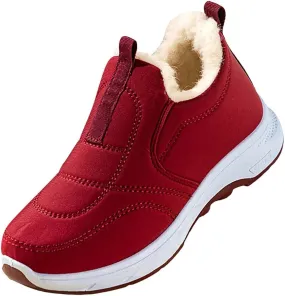 Winter Boots for Women Plush Ankle Boots Waterproof Boots Lightweight Comfortable Stylish Ladies Shoes