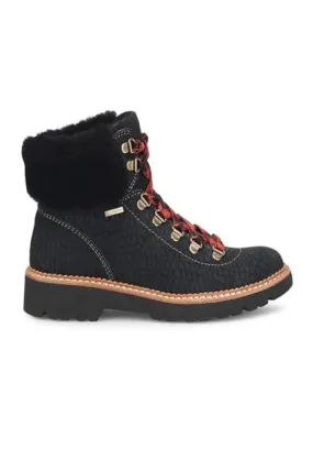 Women's Bionica Danie Shearling Waterproof Boots in Black